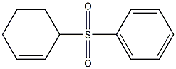 3-(Phenylsulfonyl)-1-cyclohexene 구조식 이미지