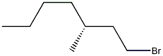 [R,(-)]-1-Bromo-3-methylheptane 구조식 이미지