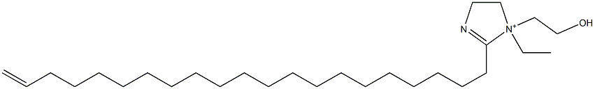 1-Ethyl-2-(20-henicosenyl)-1-(2-hydroxyethyl)-2-imidazoline-1-ium 구조식 이미지