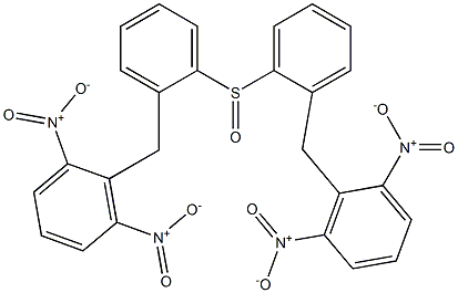 2,6-Dinitrobenzylphenyl sulfoxide 구조식 이미지