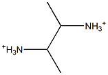 2,3-Butanediaminium Structure