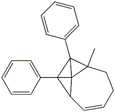 1,9-Diphenyl-2-methyltricyclo[5.2.0.02,9]non-5-ene Structure