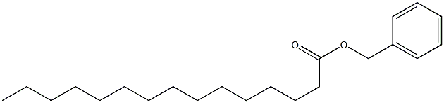 Pentadecanoic acid benzyl ester Structure