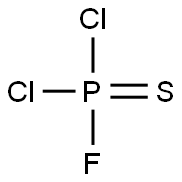 Dichlorofluorophosphine sulfide 구조식 이미지