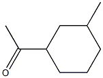 1-Acetyl-3-methylcyclohexane Structure