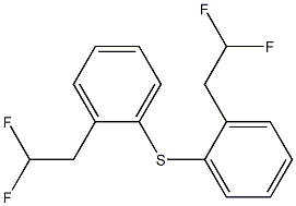 2,2-Difluoroethylphenyl sulfide Structure