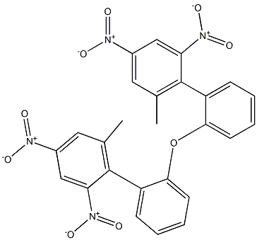 6-Methyl-2,4-dinitrophenyl(phenyl) ether Structure