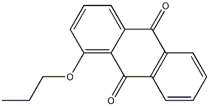 1-Propoxyanthraquinone 구조식 이미지