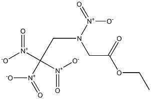 N-Nitro-N-(2,2,2-trinitroethyl)glycine ethyl ester 구조식 이미지