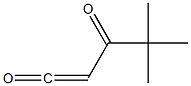 4,4-Dimethyl-1-pentene-1,3-dione 구조식 이미지
