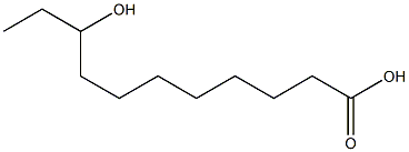 9-Hydroxyundecanoic acid Structure