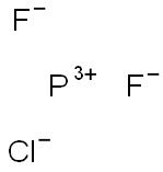 Phosphorus(III) chloride difluoride 구조식 이미지