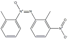 2,2'-Dimethyl-3'-nitroazoxybenzene 구조식 이미지