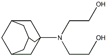 2,2'-(1-Adamantylimino)diethanol 구조식 이미지