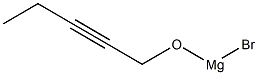 2-Pentynyloxymagnesium bromide 구조식 이미지