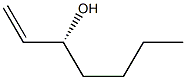 [R,(-)]-1-Hepten-3-ol 구조식 이미지