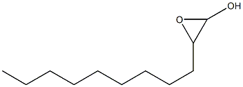 1,2-Epoxyundecan-1-ol 구조식 이미지