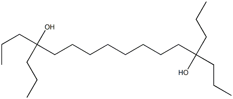 4,13-Dipropyl-4,13-hexadecanediol Structure