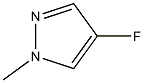 1-Methyl-4-fluoro-1H-pyrazole Structure