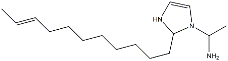 1-(1-Aminoethyl)-2-(9-undecenyl)-4-imidazoline Structure