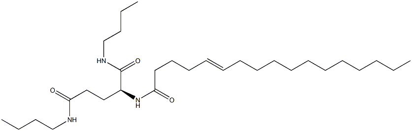 N2-(5-Heptadecenoyl)-N1,N5-dibutylglutaminamide 구조식 이미지