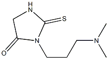 3-[3-(Dimethylamino)propyl]-2-thioxoimidazolidin-4-one 구조식 이미지
