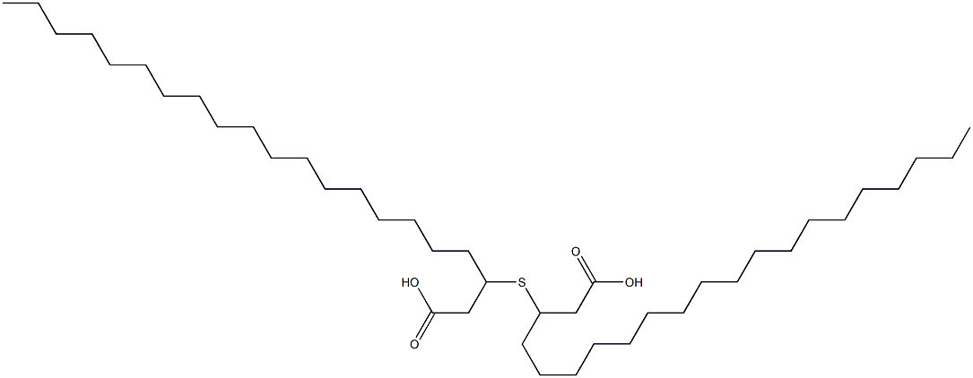 3,3'-Dioctadecyl[3,3'-thiodipropionic acid] 구조식 이미지