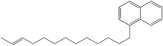 1-(11-Tridecenyl)naphthalene Structure