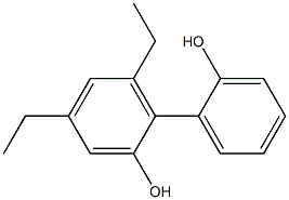 4,6-Diethyl-1,1'-biphenyl-2,2'-diol 구조식 이미지