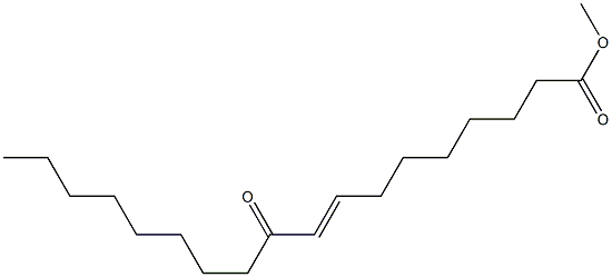 10-Oxo-8-octadecenoic acid methyl ester Structure