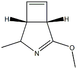 (1S,5R)-4-Methyl-2-methoxy-3-azabicyclo[3.2.0]hepta-2,6-diene 구조식 이미지