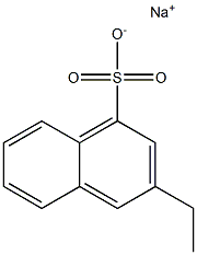 3-Ethyl-1-naphthalenesulfonic acid sodium salt 구조식 이미지