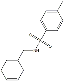 N-(3-Cyclohexenylmethyl)-p-toluenesulfonamide 구조식 이미지