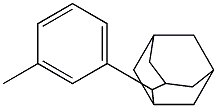 2-(3-Methylphenyl)adamantane 구조식 이미지