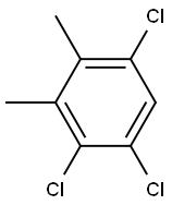 1,2,5-Trichloro-3,4-dimethylbenzene Structure