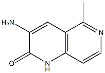 3-Amino-5-methyl-1,6-naphthyridin-2(1H)-one Structure