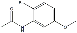 N-(2-Bromo-5-methoxyphenyl)acetamide 구조식 이미지