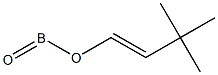 [(E)-3,3-Dimethyl-1-butenyl]boranic acid Structure