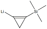 2-Trimethylsilyl-1-cyclopropenyllithium 구조식 이미지