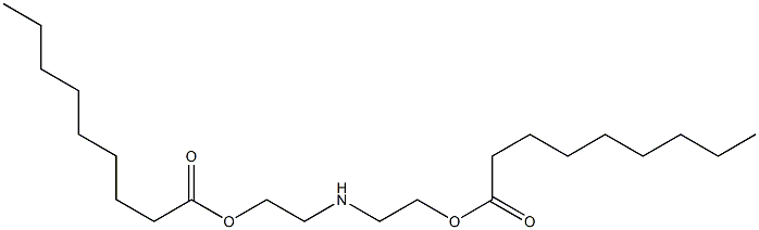 2,2'-Iminobis(ethanol pelargonate) 구조식 이미지
