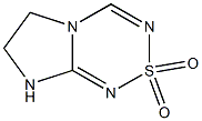 6,7-Dihydro-8H-imidazo[2,1-c][1,2,4,6]thiatriazine 2,2-dioxide 구조식 이미지