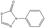 3-Phenyl-1,3,4-thiadiazol-2(3H)-one Structure