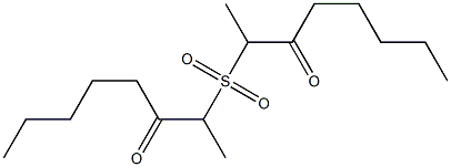 Methyl(2-oxoheptyl) sulfone Structure