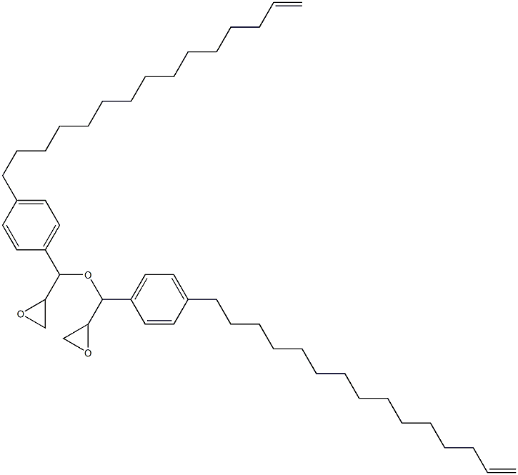4-(14-Pentadecenyl)phenylglycidyl ether Structure