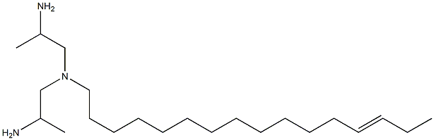 N,N-Bis(2-aminopropyl)-13-hexadecen-1-amine 구조식 이미지