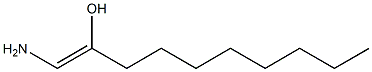 1-Amino-1-decen-2-ol Structure