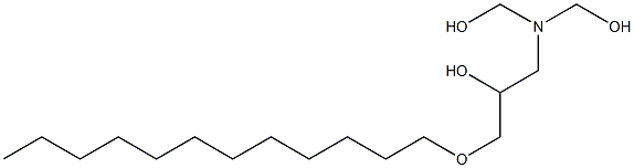 1-[Bis(hydroxymethyl)amino]-3-dodecyloxy-2-propanol 구조식 이미지