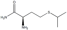 [R,(+)]-2-Amino-4-(isopropylthio)butyramide 구조식 이미지