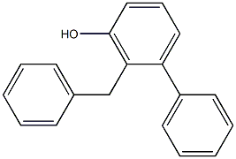 2-Benzyl-1,1'-biphenyl-3-ol Structure