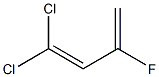 1,1-Dichloro-3-fluoro-1,3-butadiene 구조식 이미지